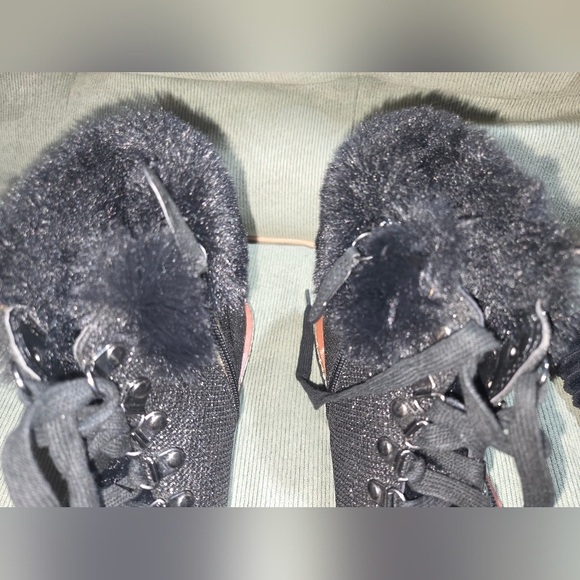 Kate Spade Sparkly Fur size 5 booties - Picture 8 of 11
